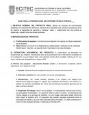 COMUNICACIÓN ORAL Y ESCRITA GUÍA PARA LA PRESENTACIÓN DEL INFORME TÉCNICO PERIODO