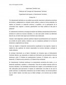 Organización del Espacio y Ordenamiento Territorial