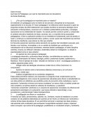 Sobre el texto: "Qué hace la Pedagogía y por qué es importante para los educadores"