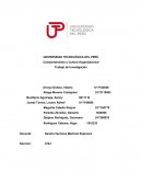 Comportamiento y Cultura Organizacional