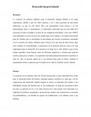 Desarrollo integral infantil