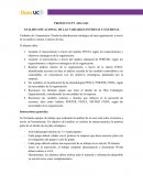 ANÁLISIS SITUACIONAL DE LAS VARIABLES INTERNAS Y EXTERNAS