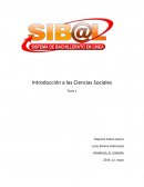 Introducción a las Ciencias Sociales