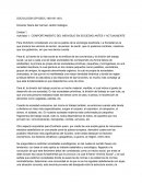 COMPORTAMIENTO DEL INDIVIDUO EN SOCIEDAD ANTES Y ACTUALMENTE