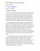 Proyecto pedagogico estados y politicas publicas