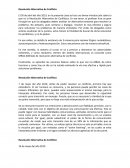 Resolución alternativa de conflicto