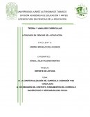 LA CONTEXTUALIZACIÓN DEL CURRÍCULO: COGNICIÓN Y NO VERBALIDAD