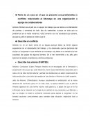 ANALISIS DE CASO conflicto relacionado al liderazgo en una organización
