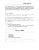 Filosofia del Derecho. La teoría iusnaturalista