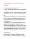 Enfoques sociológicos del concepto de género: aportes desde las teorías feministas