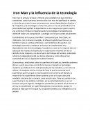 Iron Man y la influencia de la tecnología