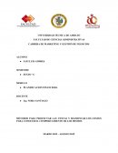 MÉTODOS PARA PROYECTAR LAS VENTAS Y SEGMENTAR LOS COSTOS PARA CONOCER EL COMPORTAMIENTO DE LOS MISMOS