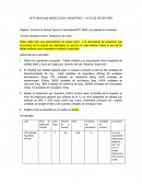 Actividad Inspección y muestreo – Acta de recepción