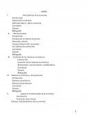Historia de la economía Definición Macro y Micro economía