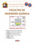 Determinación de la conductividad. Análisis Químico Instrumental