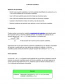 La fórmula cuadrática . Objetivos de aprendizaje