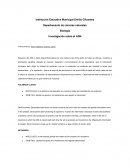 Biologia. Investigación sobre el ADN