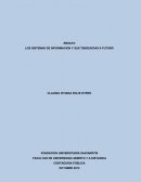 ENSAYO LOS SISTEMAS DE INFORMACIÓN Y SUS TENDENCIAS A FUTURO