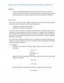 Experiencia nº6: Modelado de Sistemas Mecánicos y Eléctricos