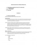 METODO ANALITICO DEL PROCESO PRODUCTIVO