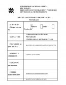 MAESTRÍA EN ADMINISTRACIÓN DE NEGOCIOS