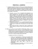 PRACTICA 2 - LOGISTICA