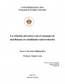La relación del estrés con el consumo de marihuana en estudiantes universitarios