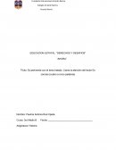 EDUCACION ESTATAL: “DERECHOS Y DESAFIOS”