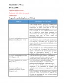 Declaración de la vision del proyecto Stackeholder(s) Program Product Backlog (Poner en PDF link)