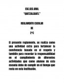 Quetzalcoatl Reglamento escolar