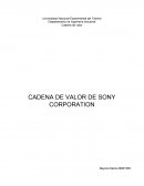 Cadena de valor de Sony