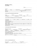 HISTORIA CLINICA LACTANTE