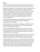 Resumen La Psicología y la Biología