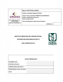 CLIMA LABORAL OFICINAS DELEGACIONALES. Página 1