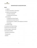 Procedimiento de Subcontratación en Chile