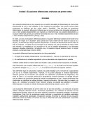 Unidad I: Ecuaciones diferenciales ordinarias de primer orden