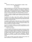 ENSAYO libro "MANIFIESTO MEXICANO"