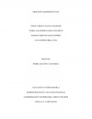 PROCESOS ADMINISTRATIVOS. CASOS