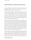 Dorian Grey y su posición antes las muertes