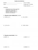 Prueba numeros naturales 6 basico