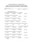 SEGUNDA EVALUACIÓN PARCIAL DE ESPAÑOL I. SEGUNDO TRIMESTRE