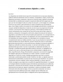 Comunicaciones digitales y redes