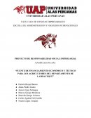 PROYECTO DE RESPONSABILIDAD SOCIAL EMPRESARIAL GANDULES INC SAC