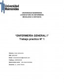 MODALIDAD A DISTANCIA “ENFERMERÍA GENERAL I”