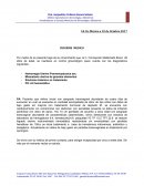 INFORME MEDICO. Patologia