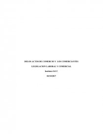 CONTROL 4 LEGISLACIÓN LABORAL Y COMERCIAL. Página 1