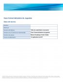 Evidencia de Aprendizaje: Caso Comercializadora de juguetes