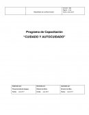 Cuidado y autocuidado