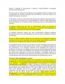Problemas y Estrategias en el Mercado de Servicios