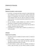 Sistemas de produccion